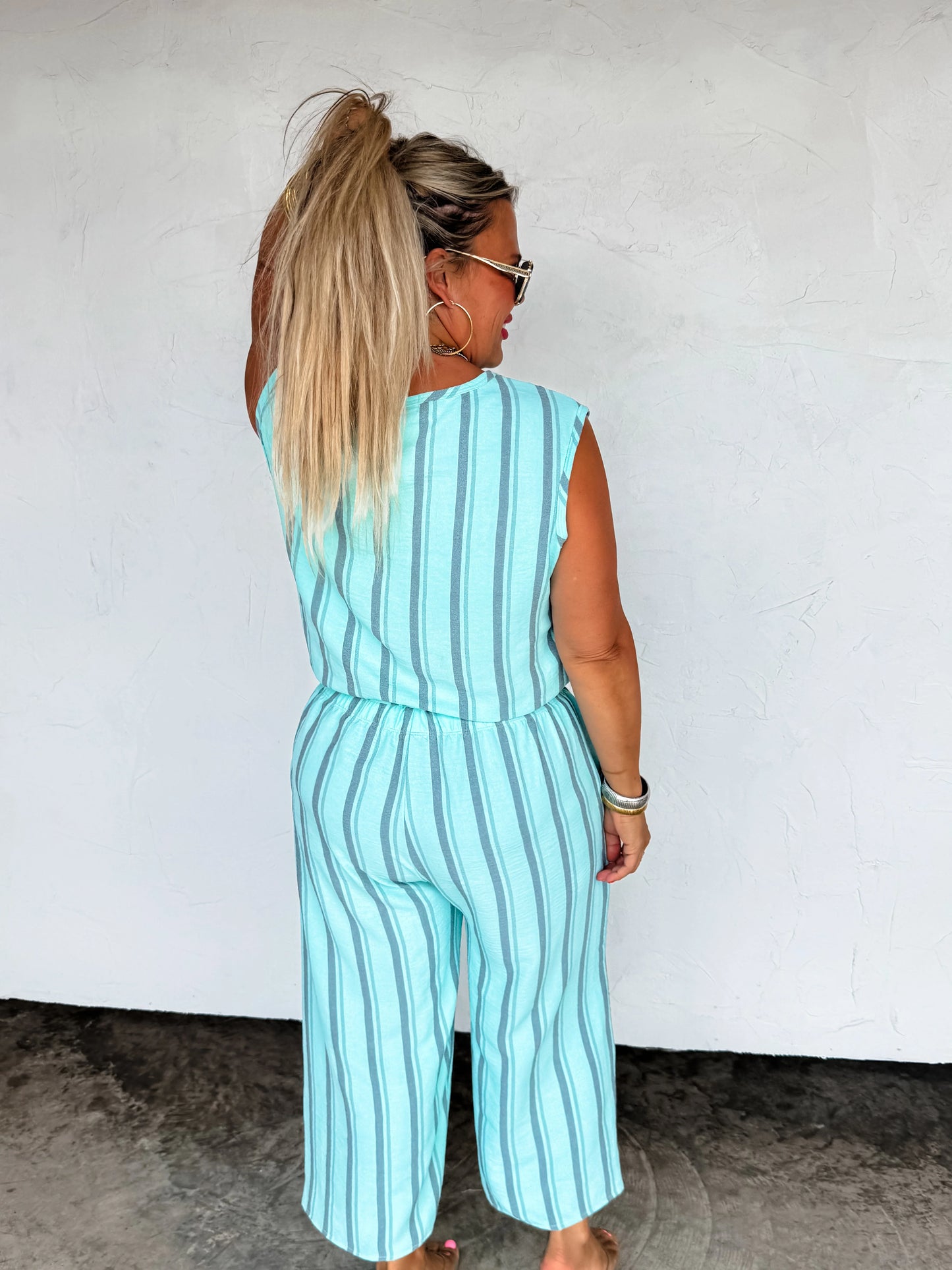 Calabasas Crop Pant Set