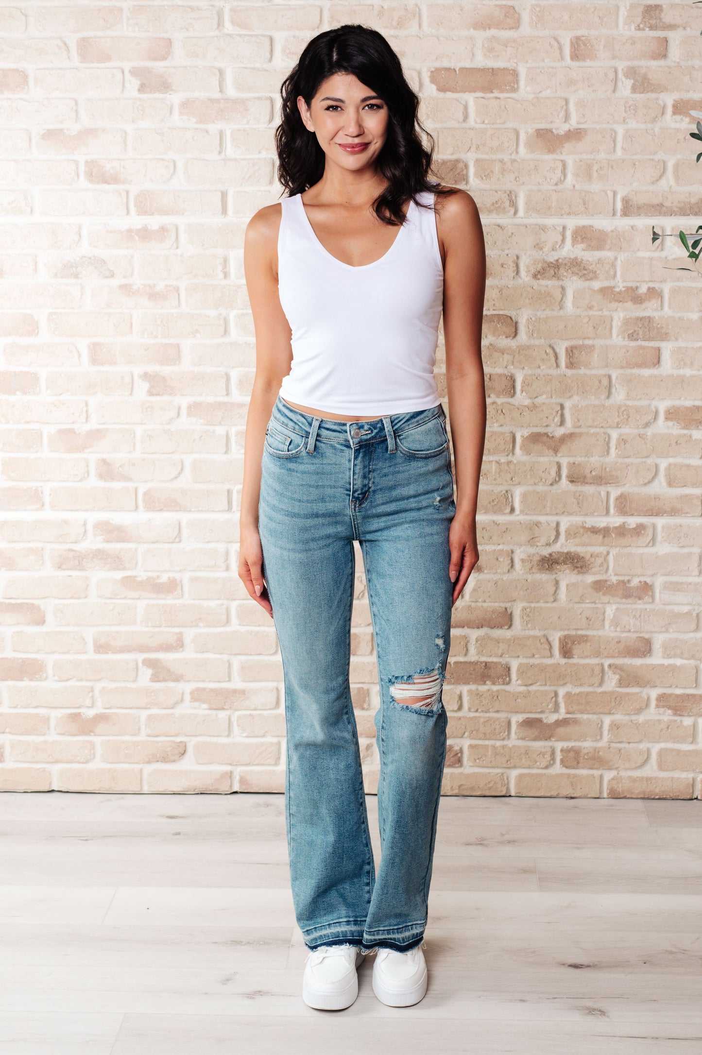 Isla Mid Rise Bootcut Jeans