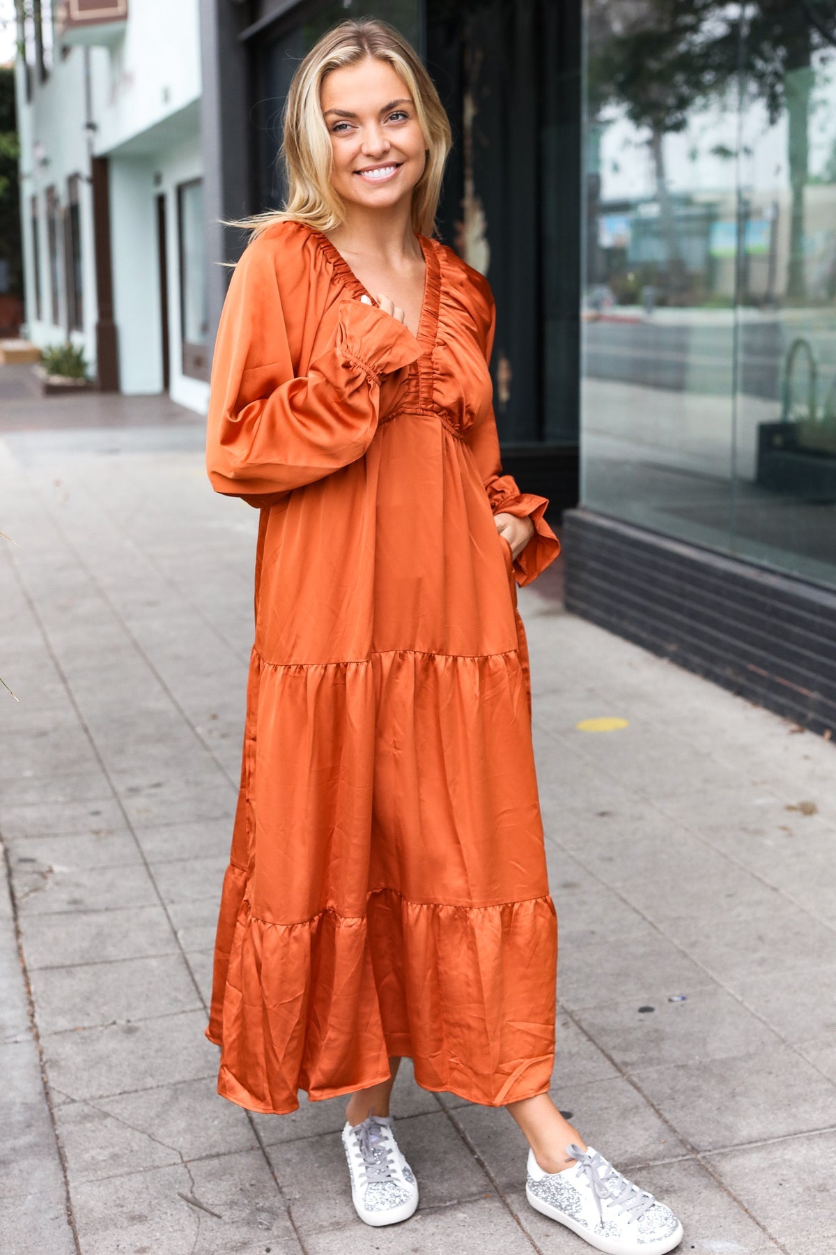 Rust Love Maxi Dress