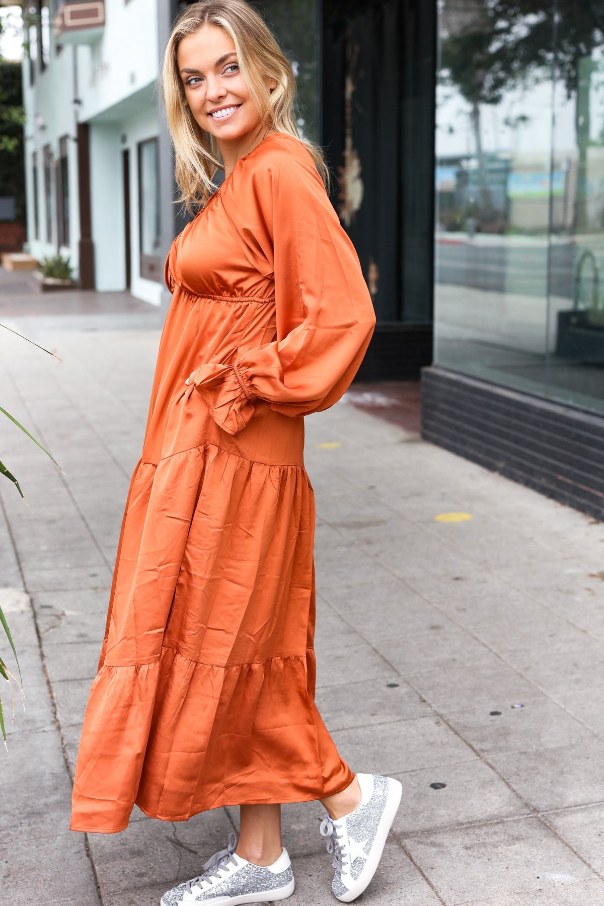 Rust Love Maxi Dress