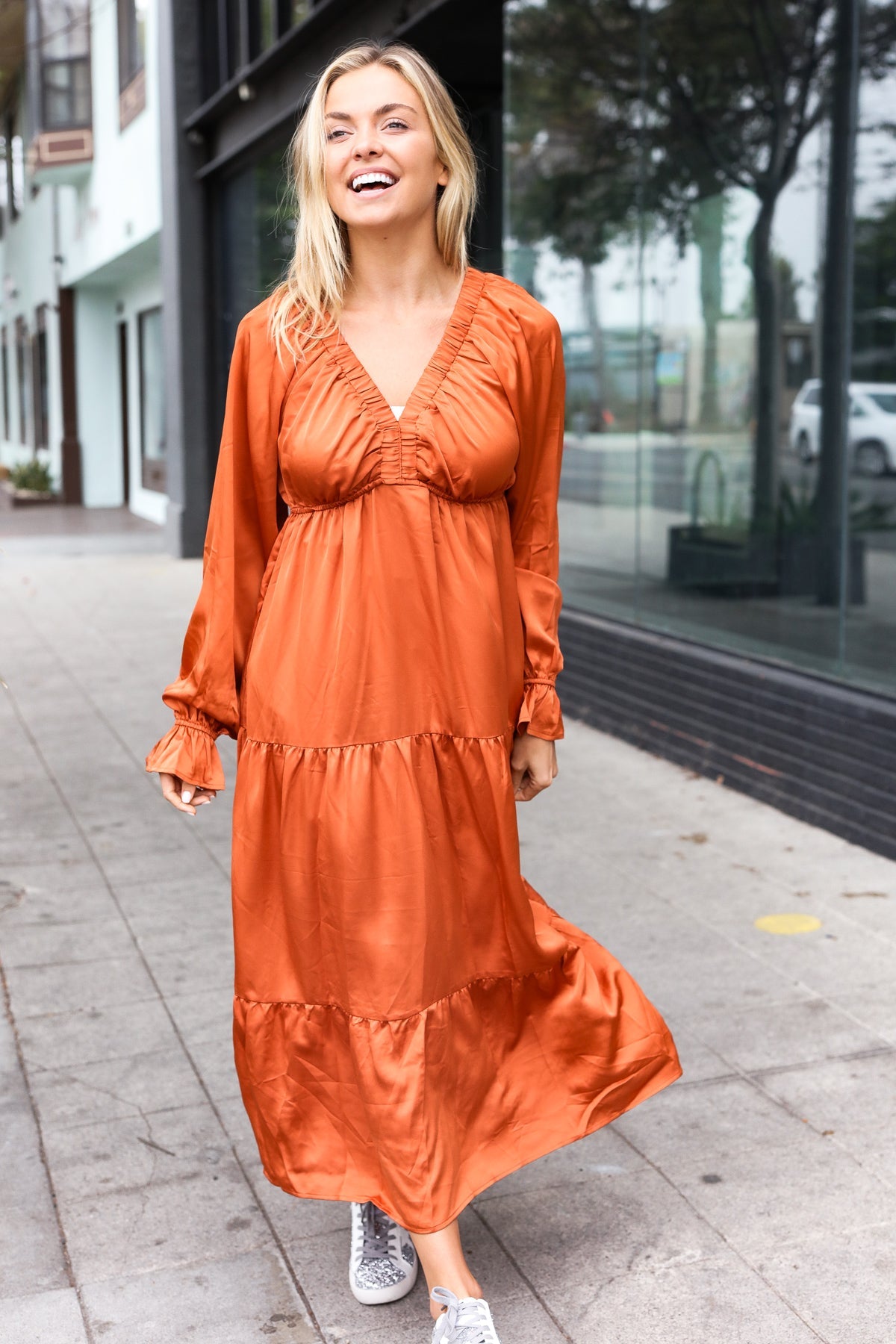 Rust Love Maxi Dress