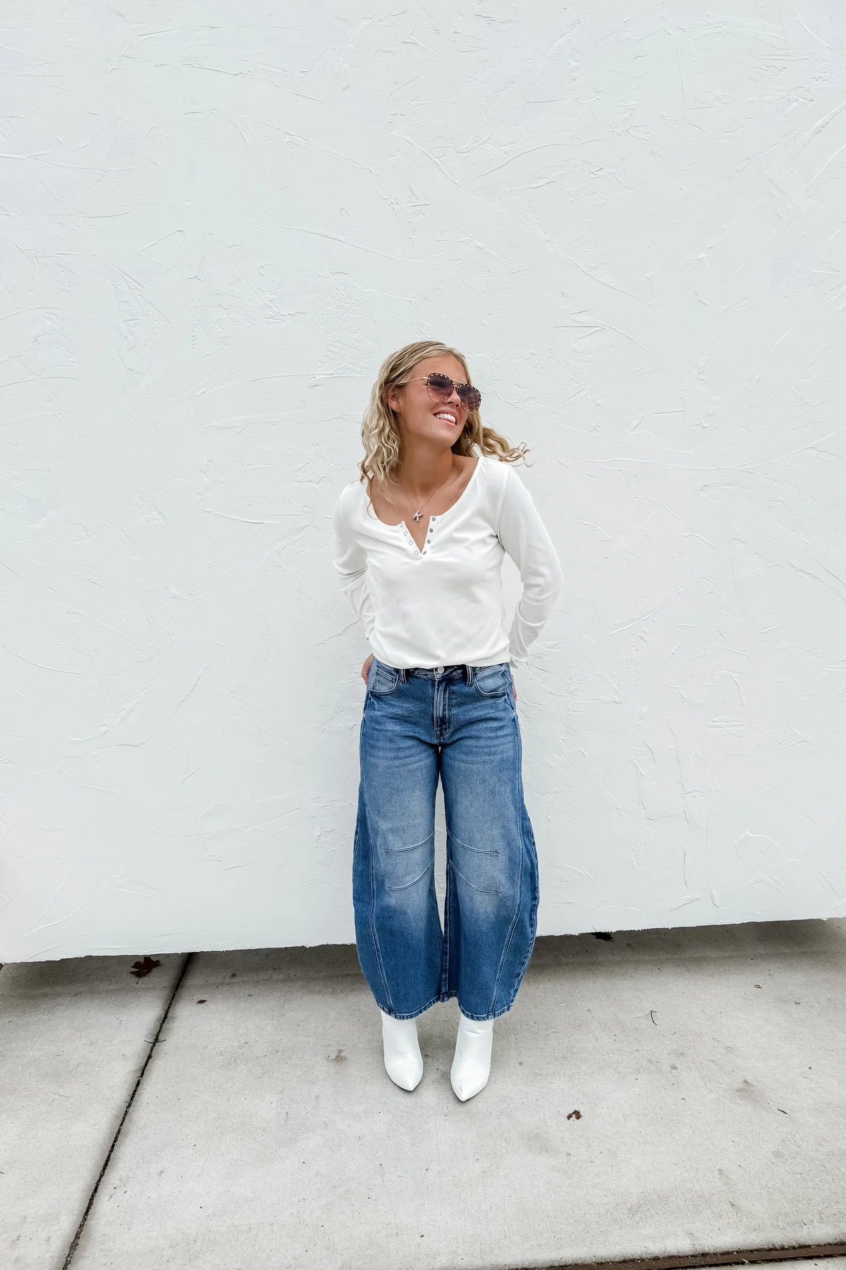 PREORDER: Bex Barrel Jeans