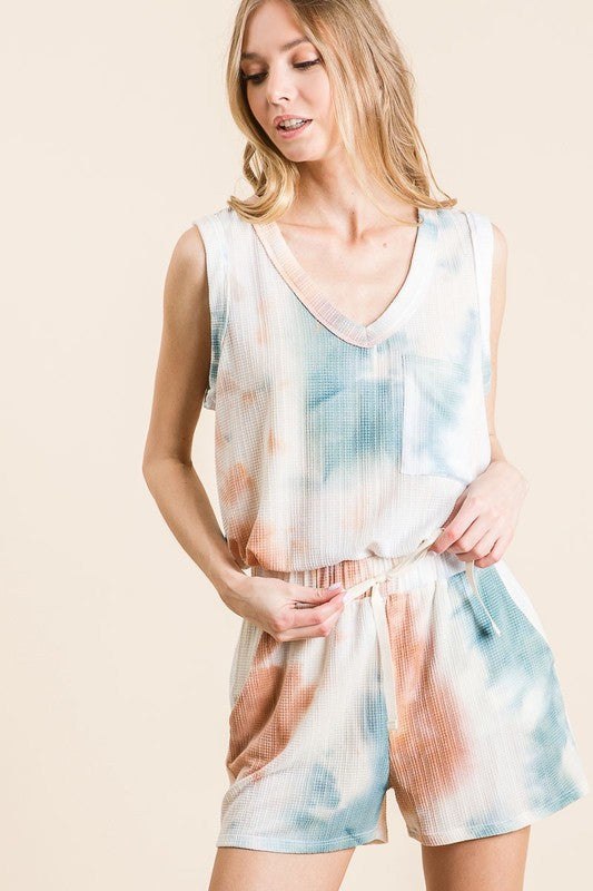 Tie Dye Cotton PJ Set