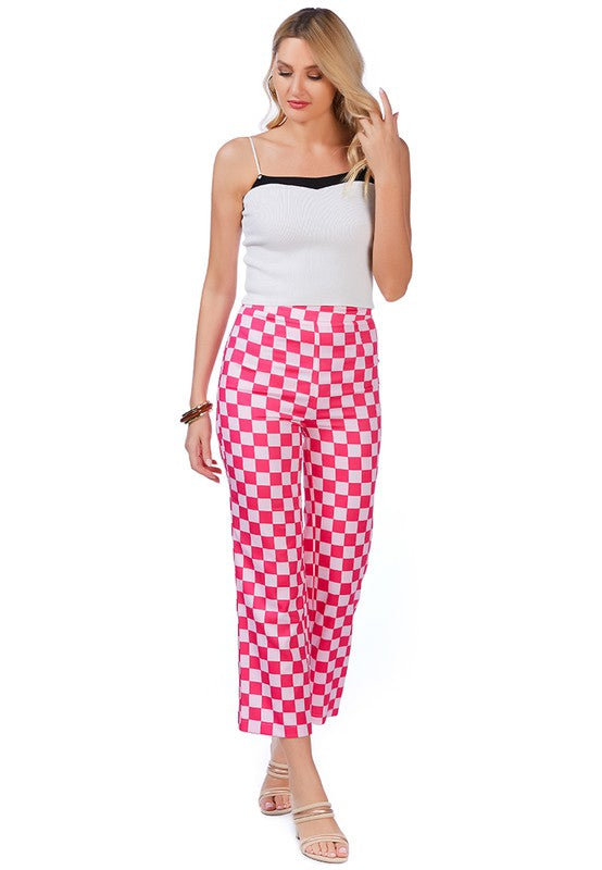 Checkerboard Pants