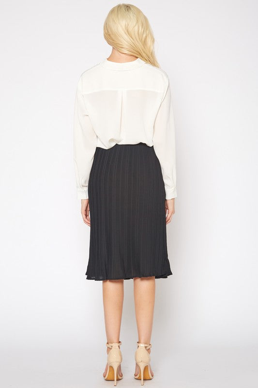 Pleated Skirt