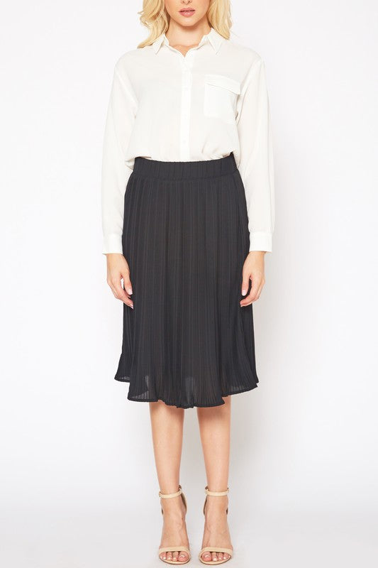 Pleated Skirt