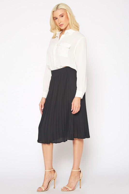Pleated Skirt