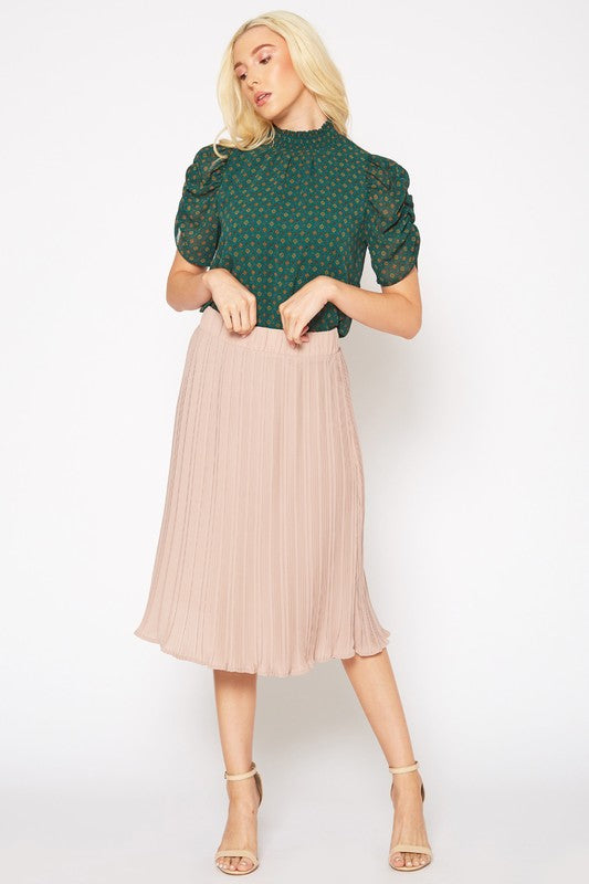 Pleated Skirt