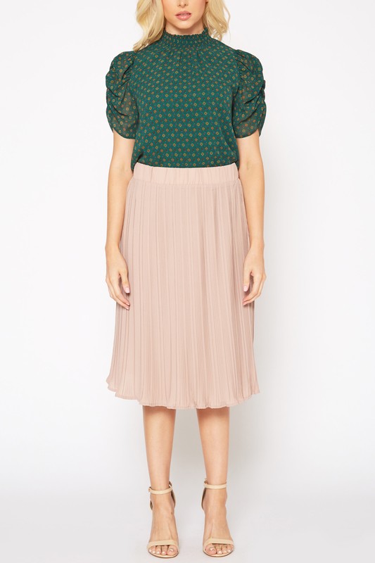 Pleated Skirt