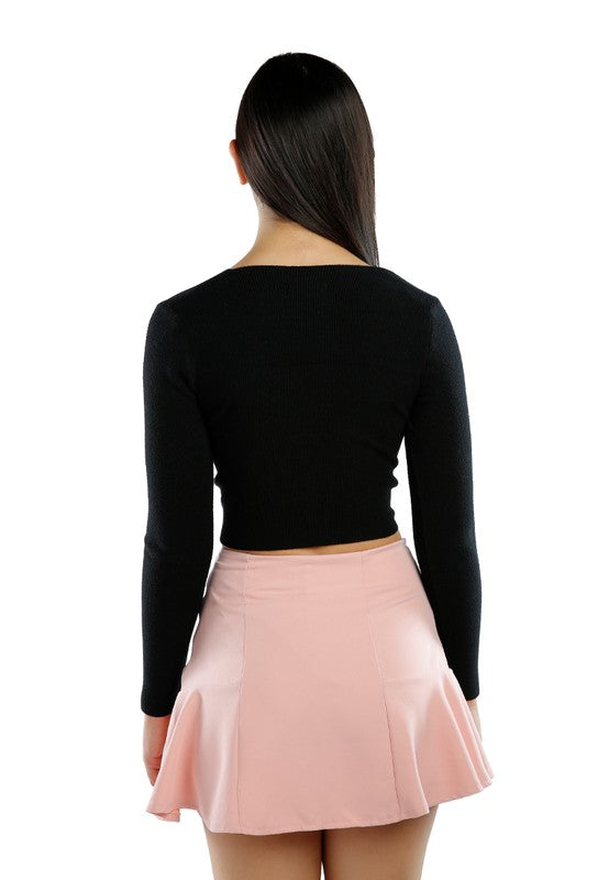 Knot Twist Crop Top