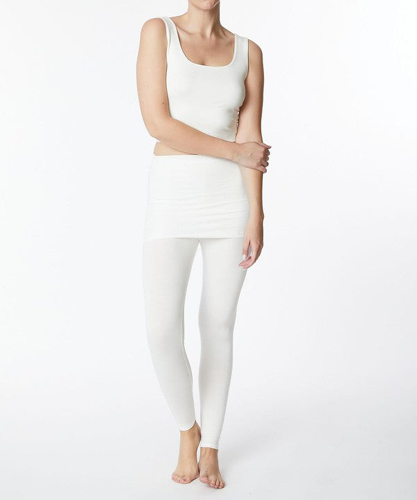 Organic Bamboo One-Piece Skirted Legging