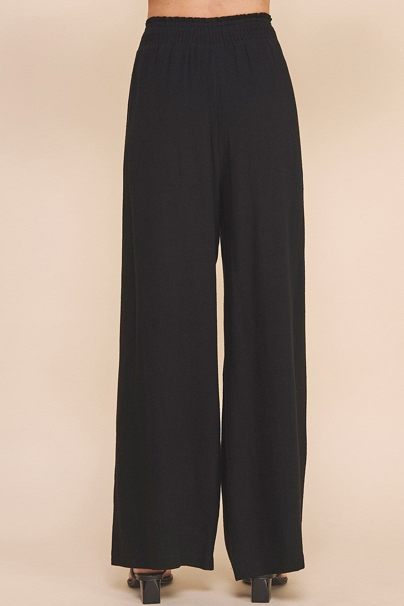 Beach Front Pants in Black