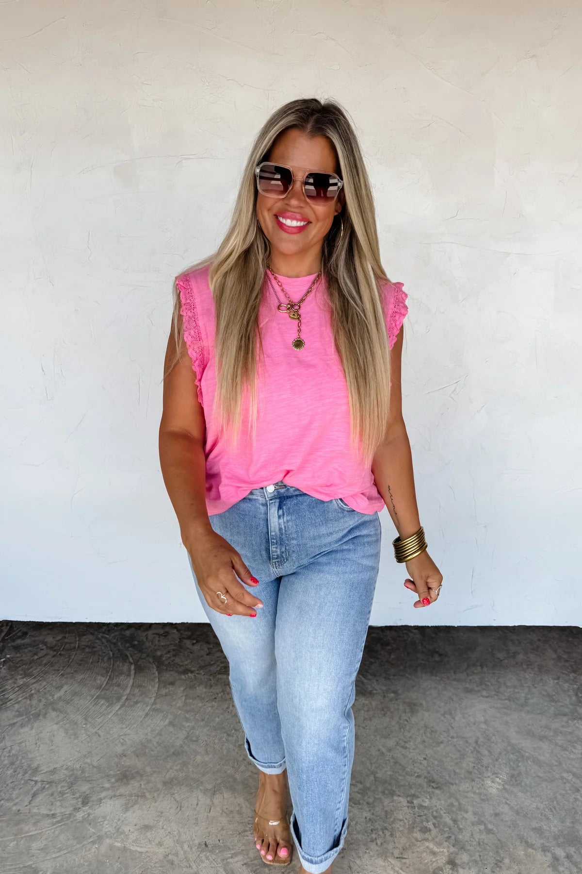 PREORDER: Sweet Lace Days Cotton Tee