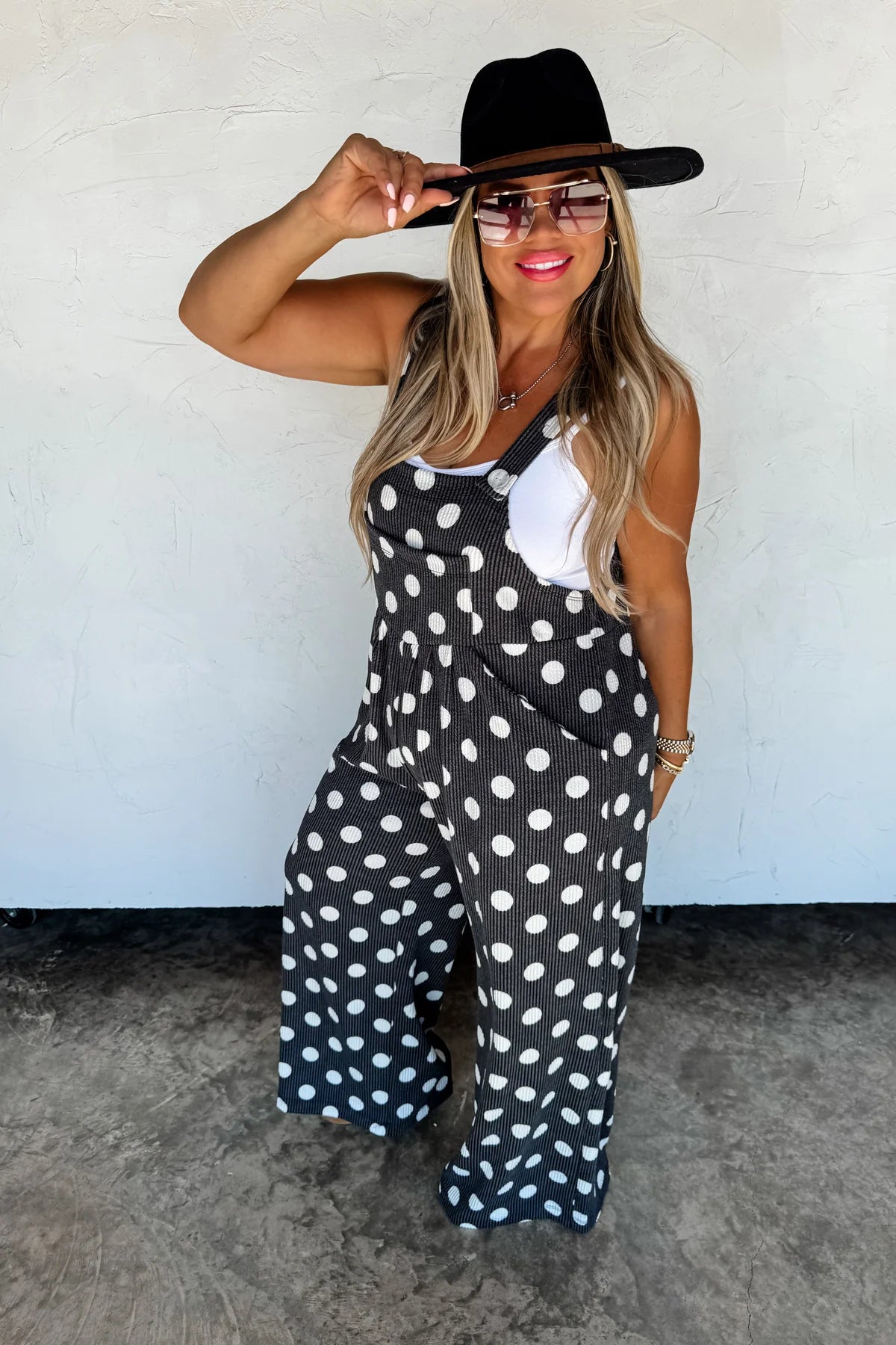 PREORDER: Polka Dot Overalls
