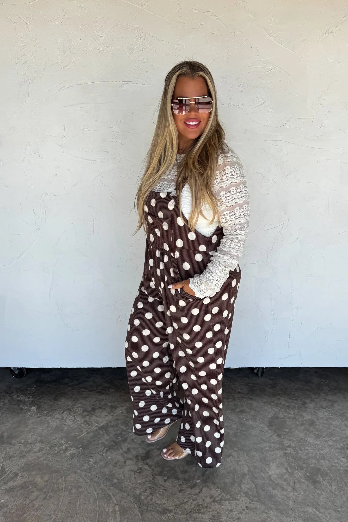 PREORDER: Polka Dot Overalls