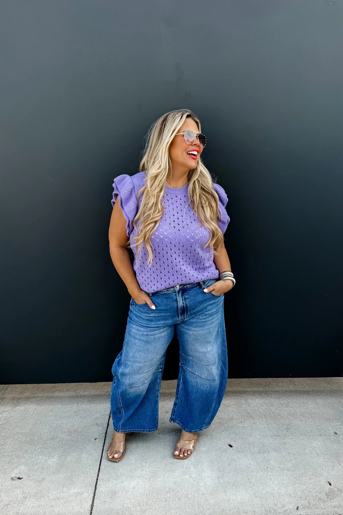 PREORDER: Bex Barrel Jeans