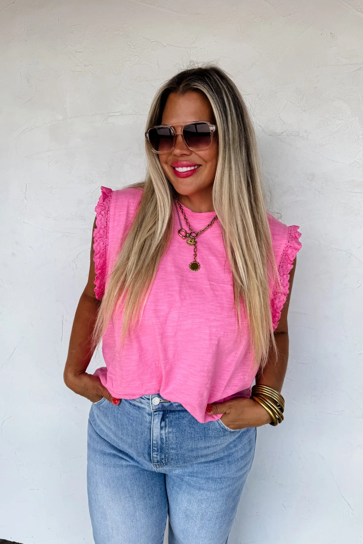 PREORDER: Sweet Lace Days Cotton Tee