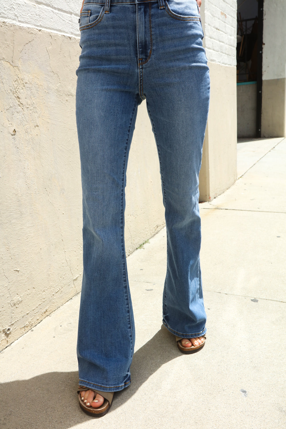Trouser Flare Jeans