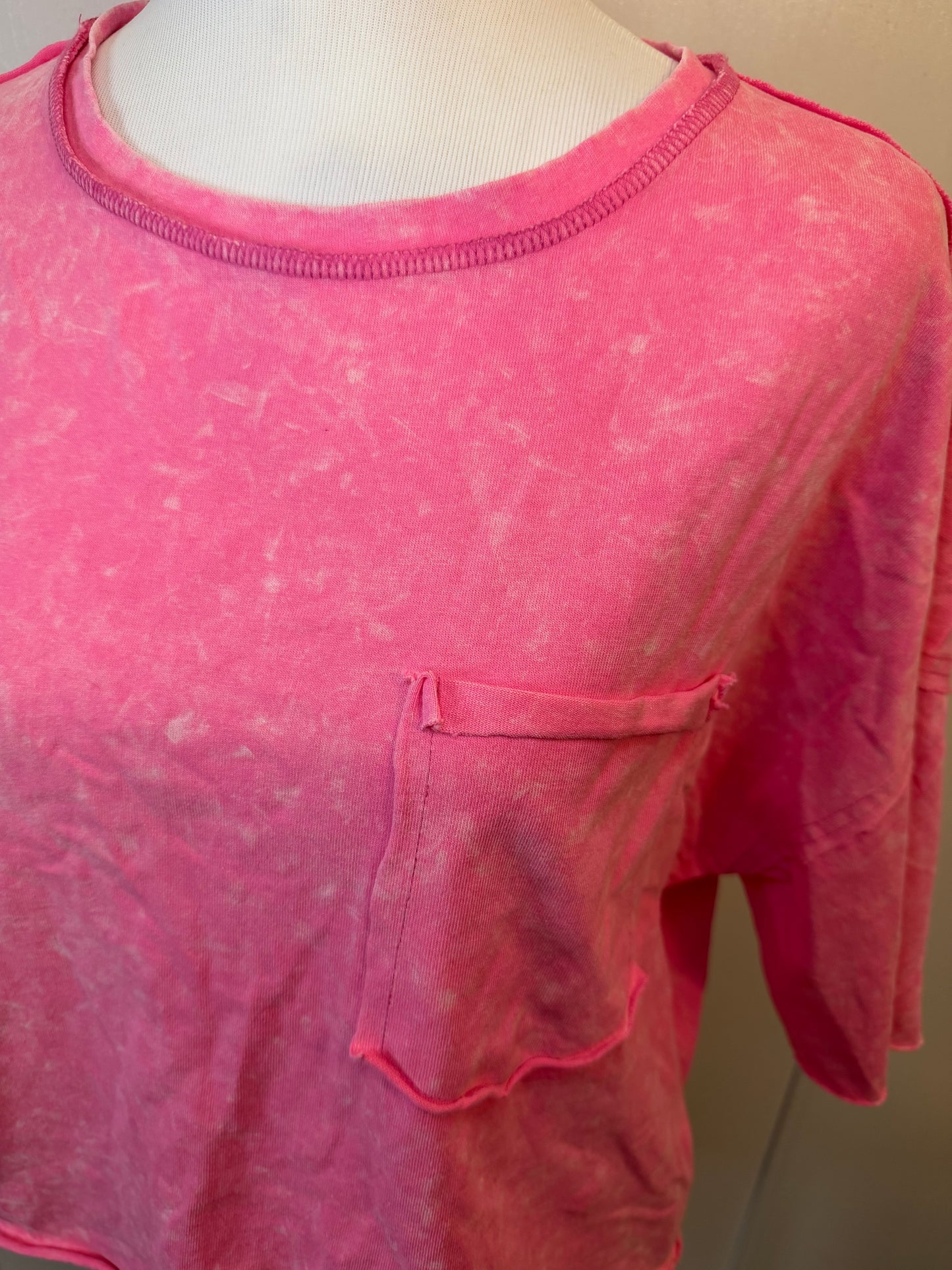 Amber Moon Revival: Pink 100% Cotton Tee