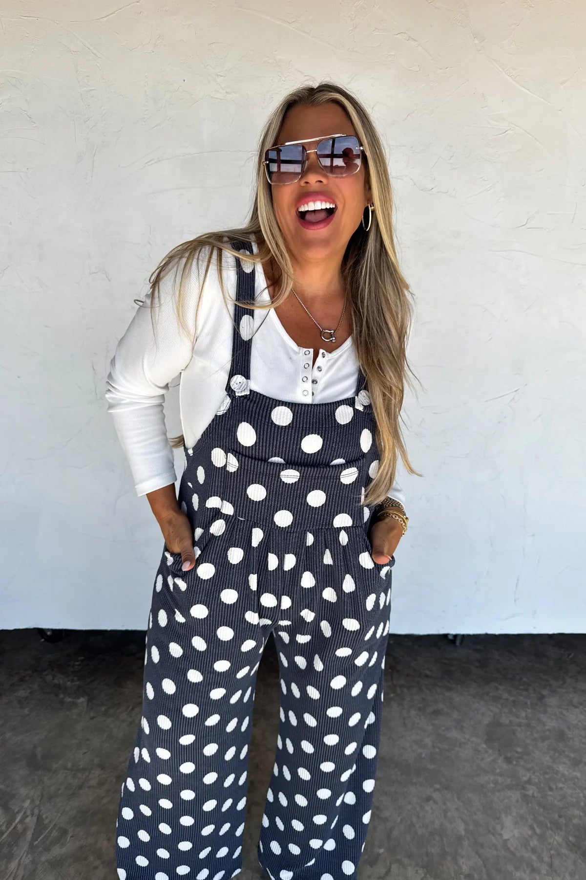 PREORDER: Polka Dot Overalls