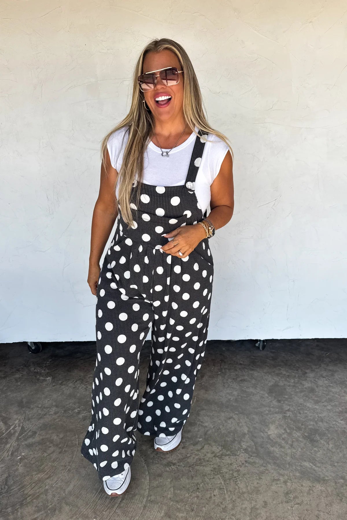 PREORDER: Polka Dot Overalls
