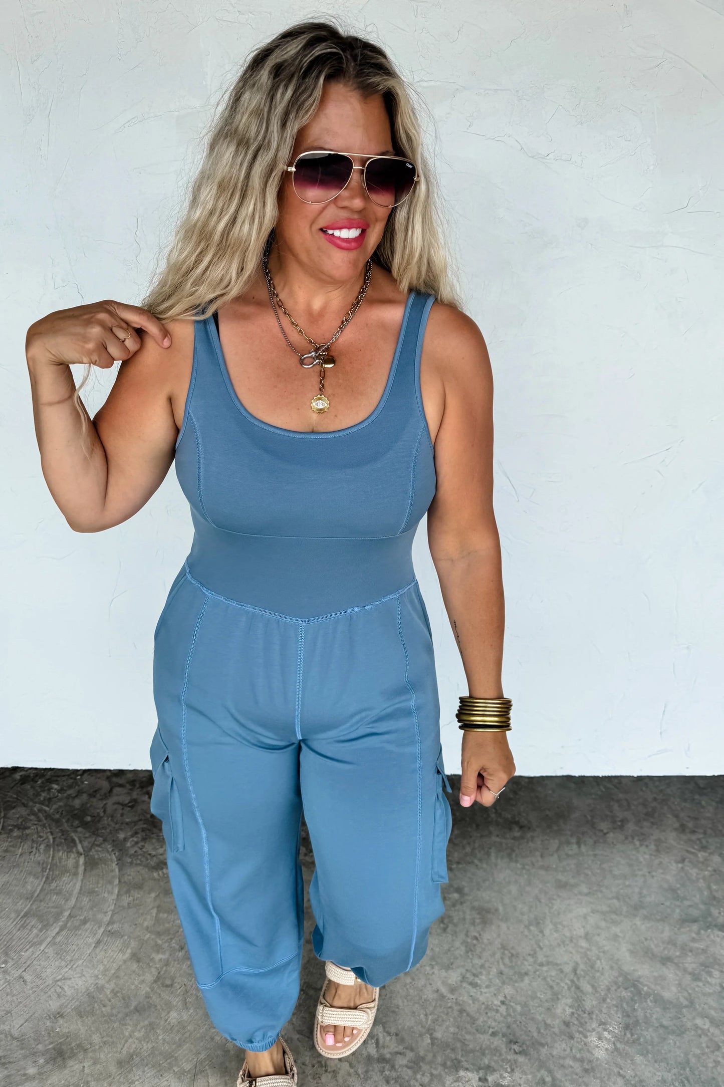 CLOSED PREORDER: All Set Tank Romper
