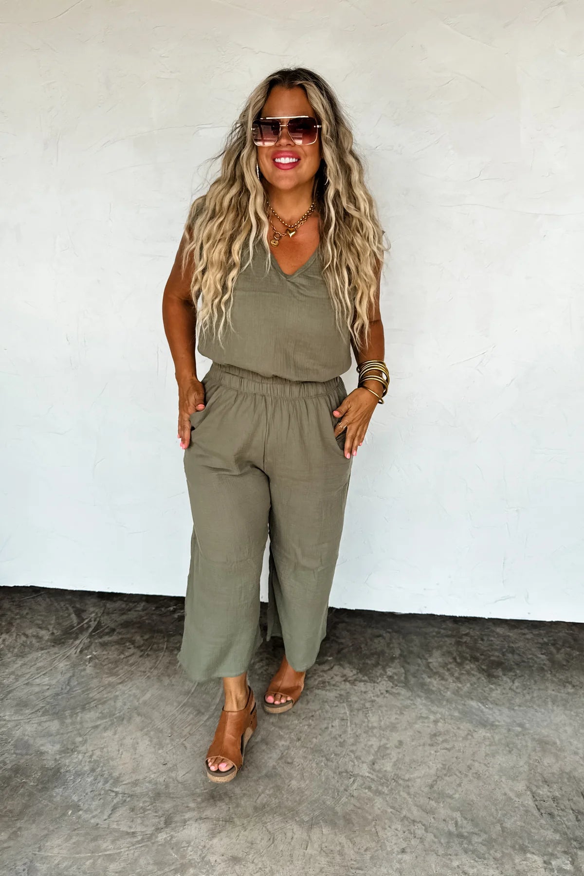 PREORDER: Laura Crop Pant Set