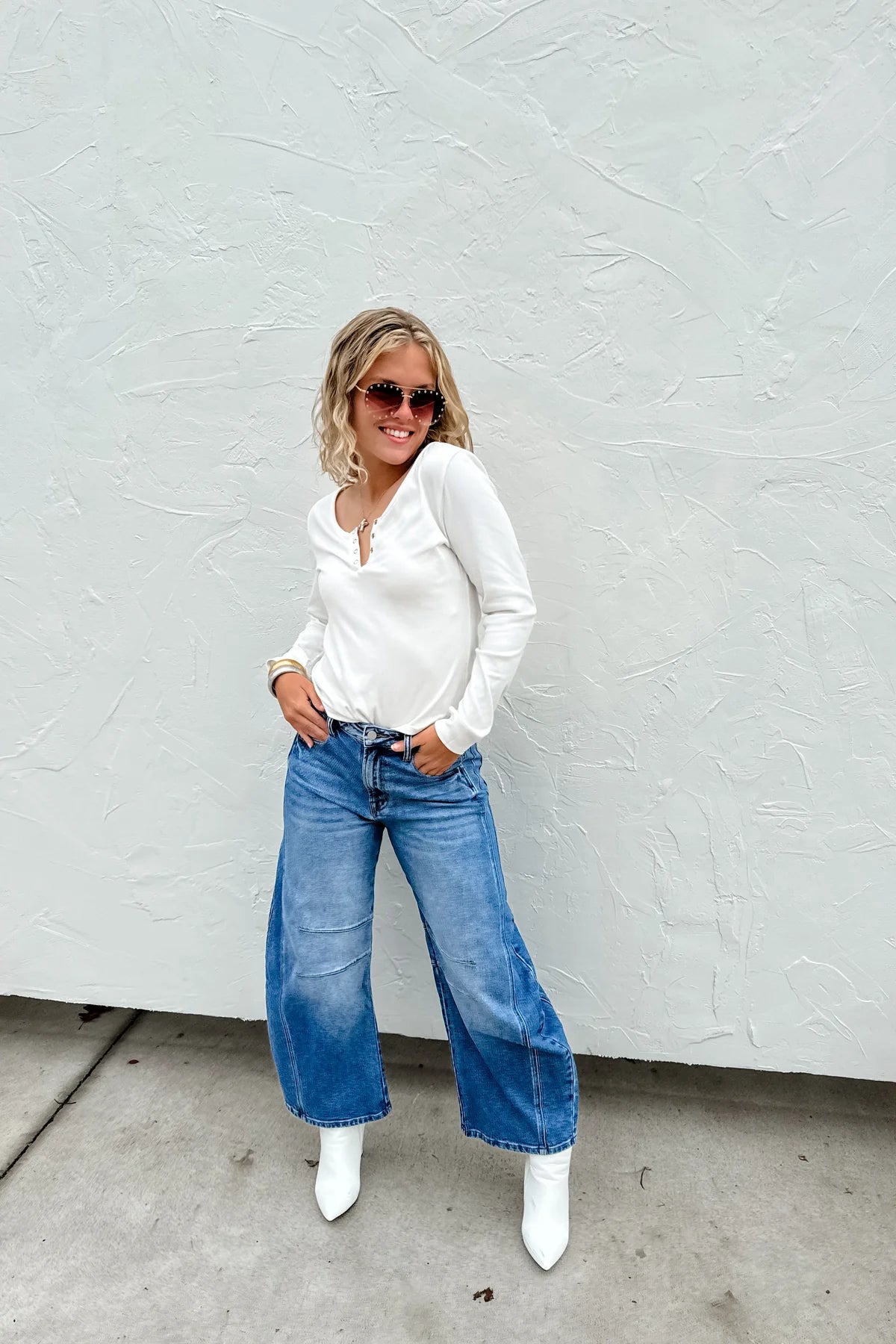 PREORDER: Bex Barrel Jeans