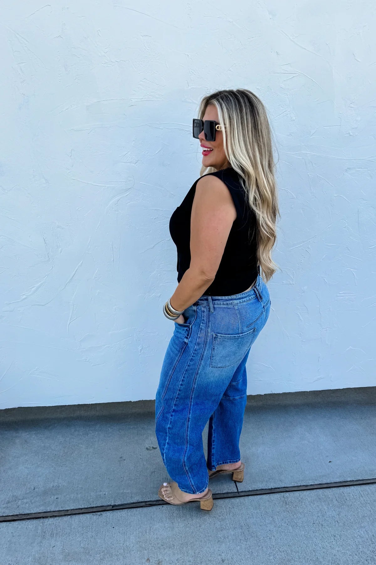 PREORDER: Bex Barrel Jeans