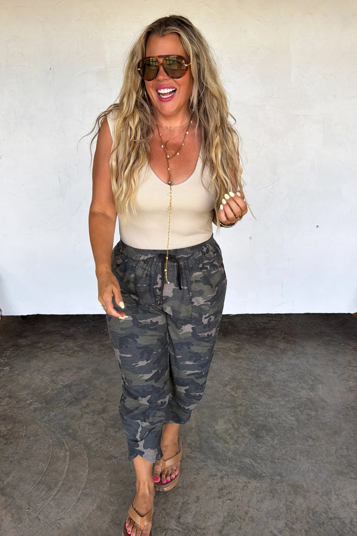 Camo Barrel Lounge Pants