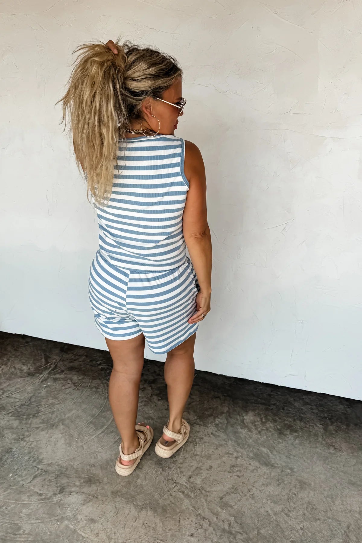 PREORDER - Haven Striped Tank Top