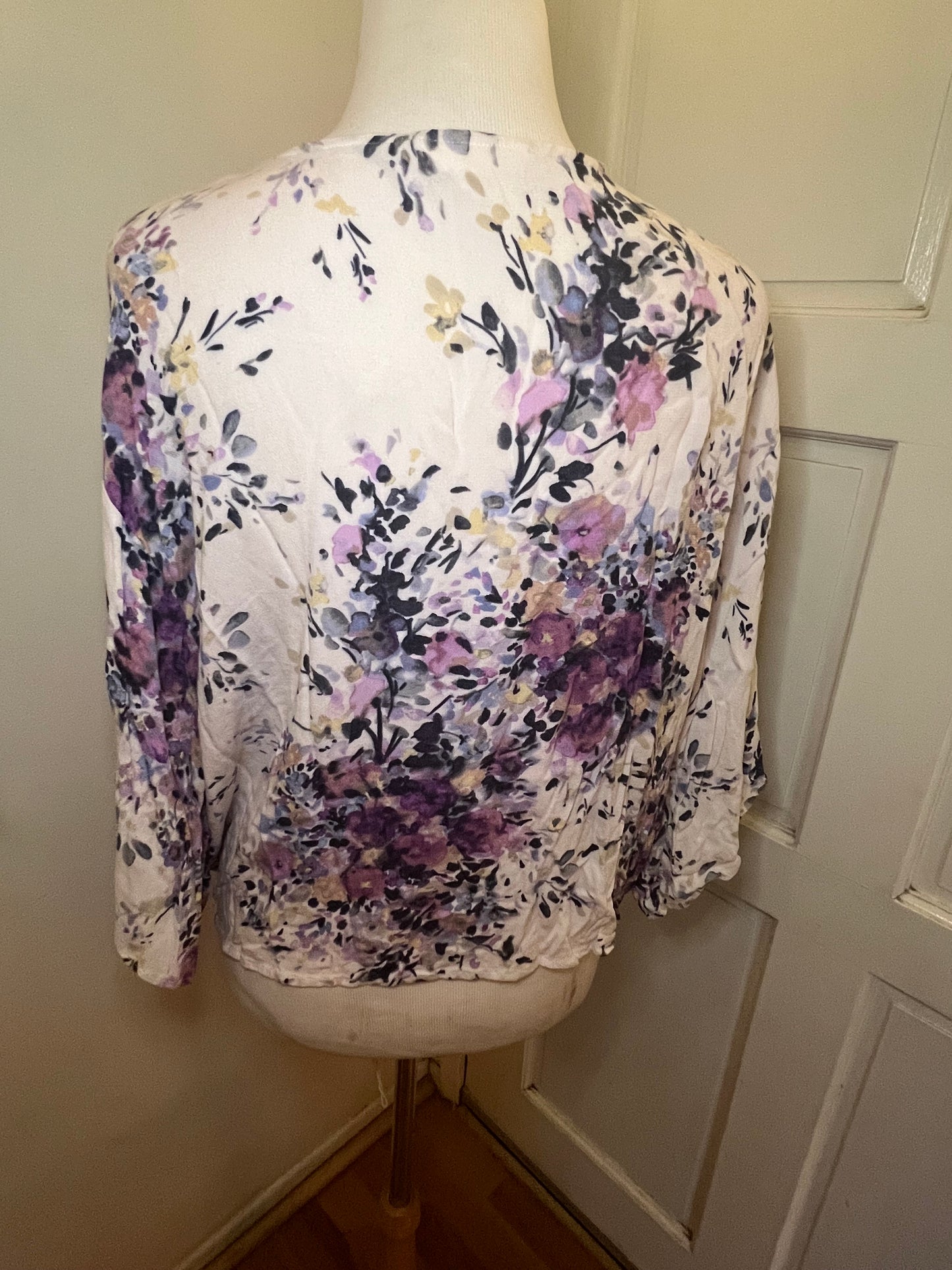 Amber Moon Revival: Love Stitch Tie Blouse
