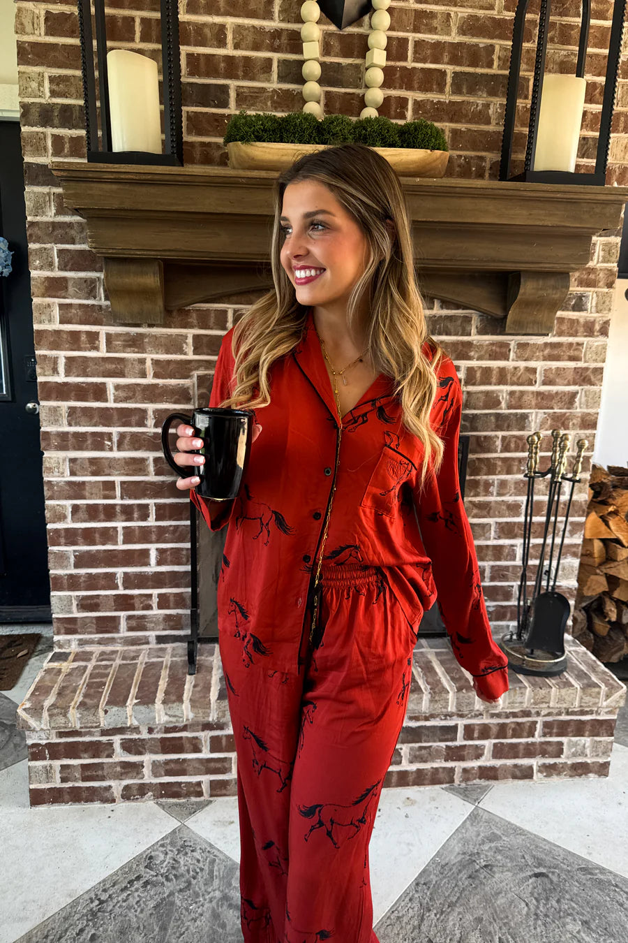 PREORDER: Western Nights Luxe PJ Set