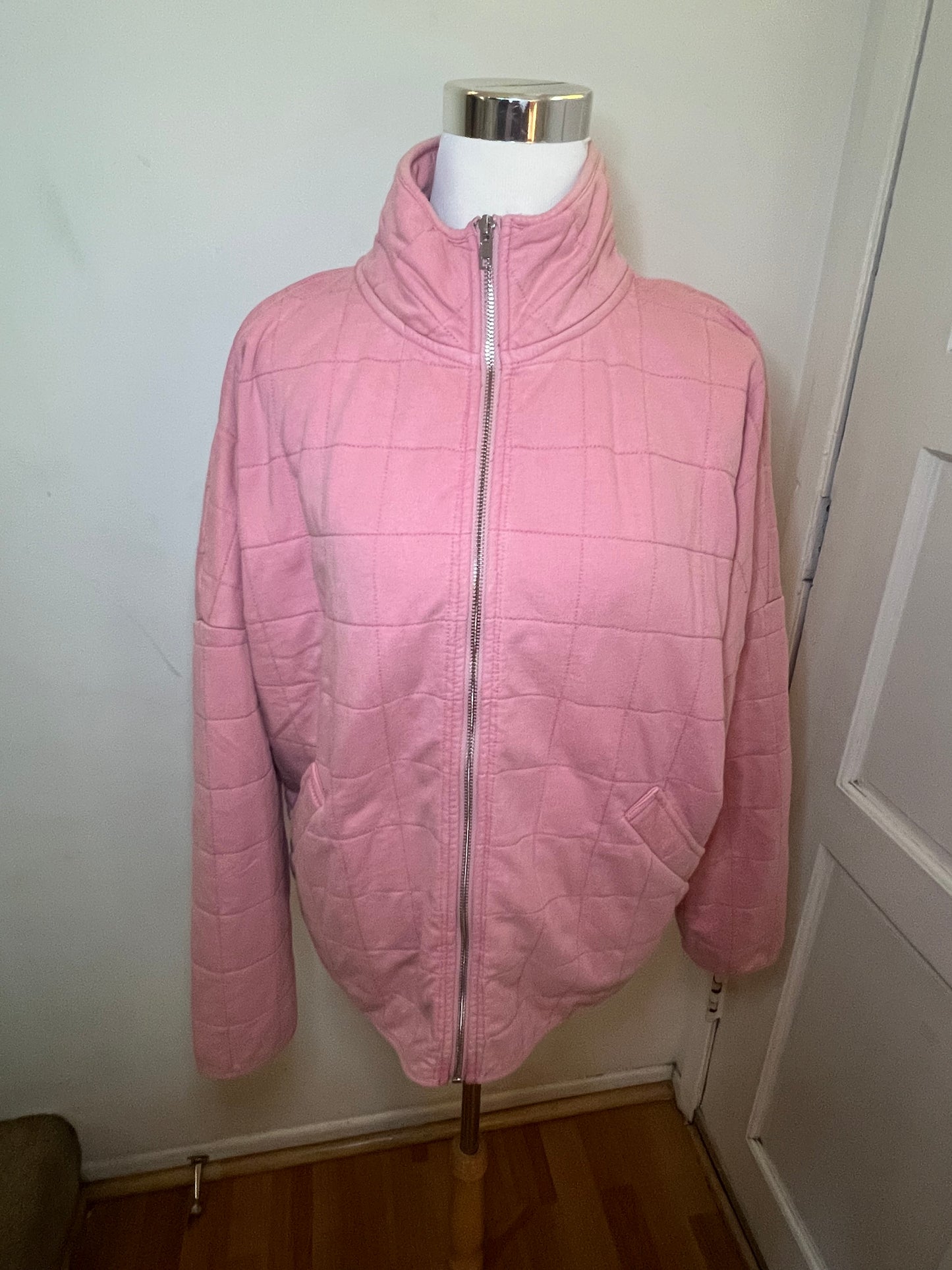 Amber Moon Revival: Pink Quilted Jacket