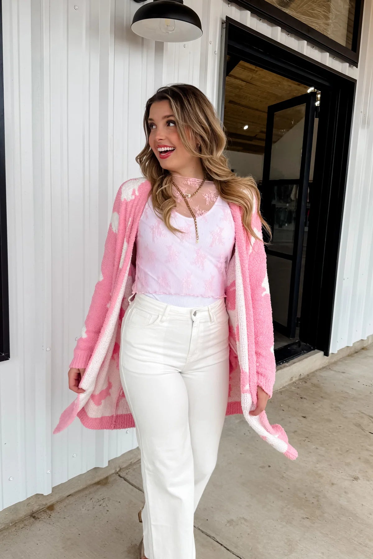 Bunny Cloud Reversible Cardigan