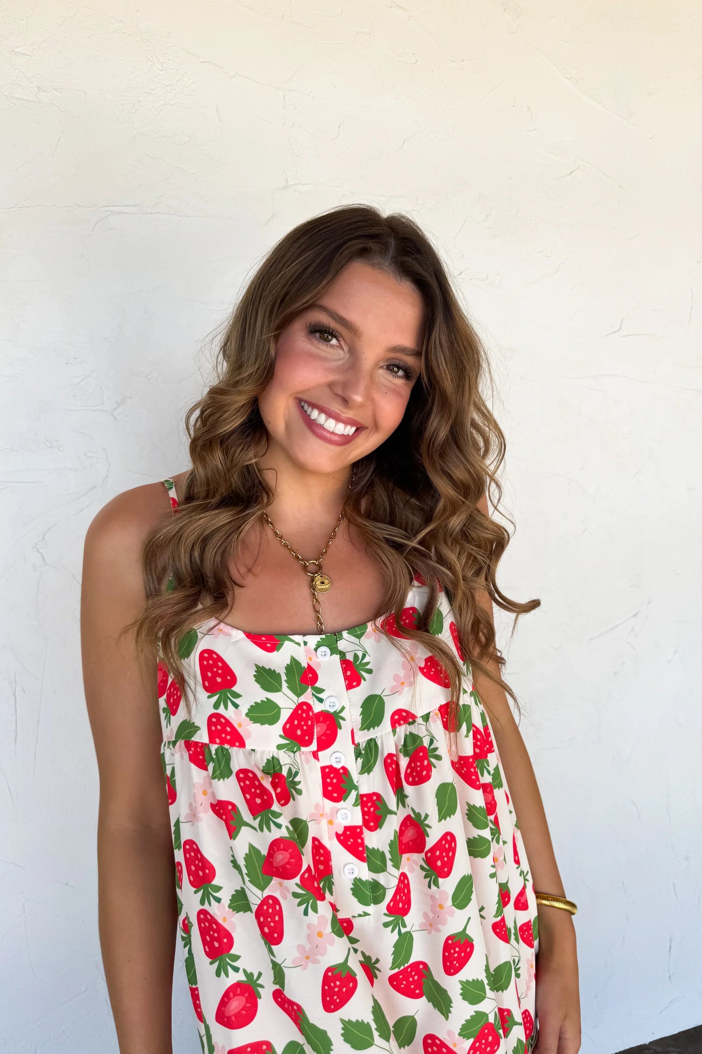 Strawberry House Dress