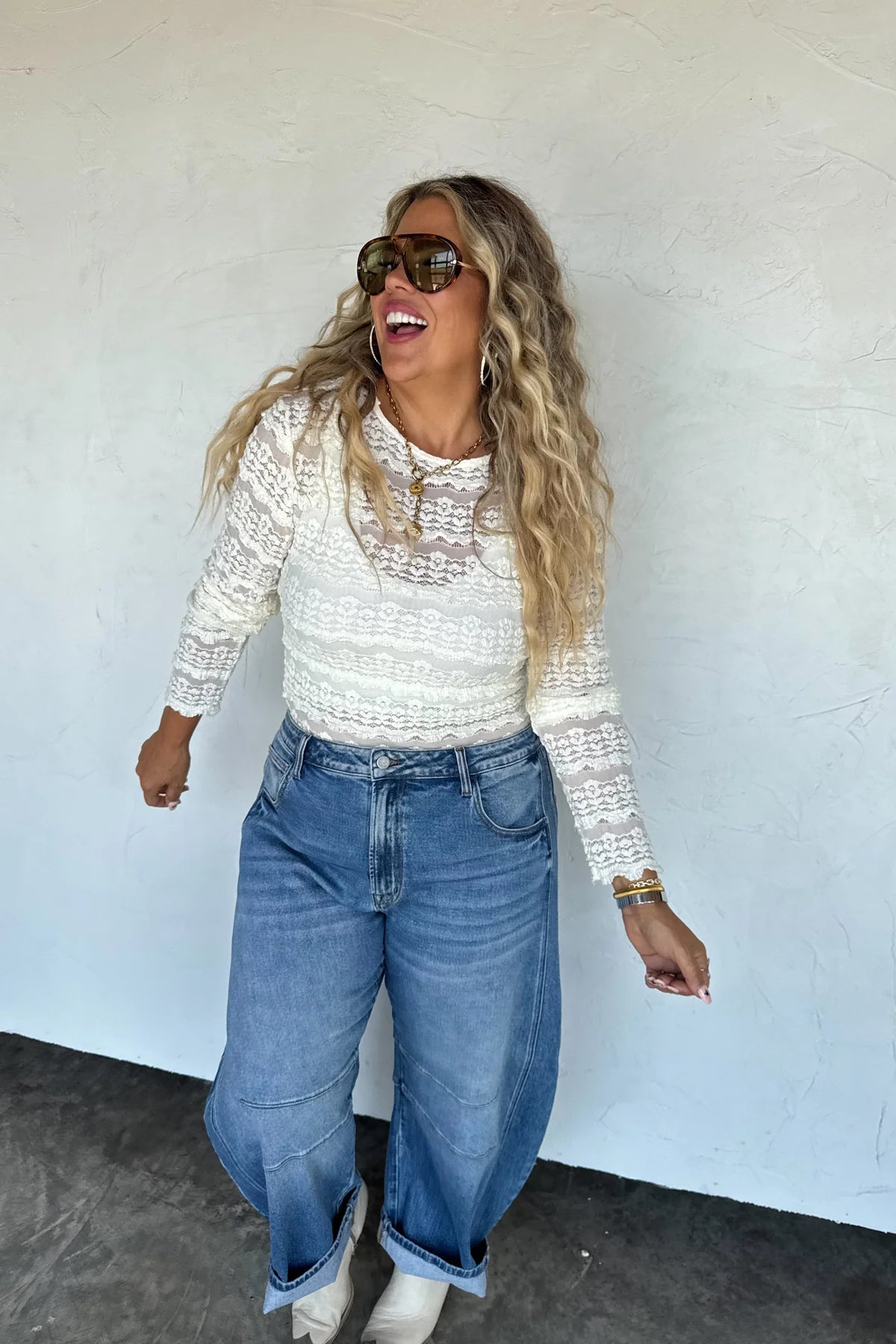 PREORDER: Bex Barrel Jeans