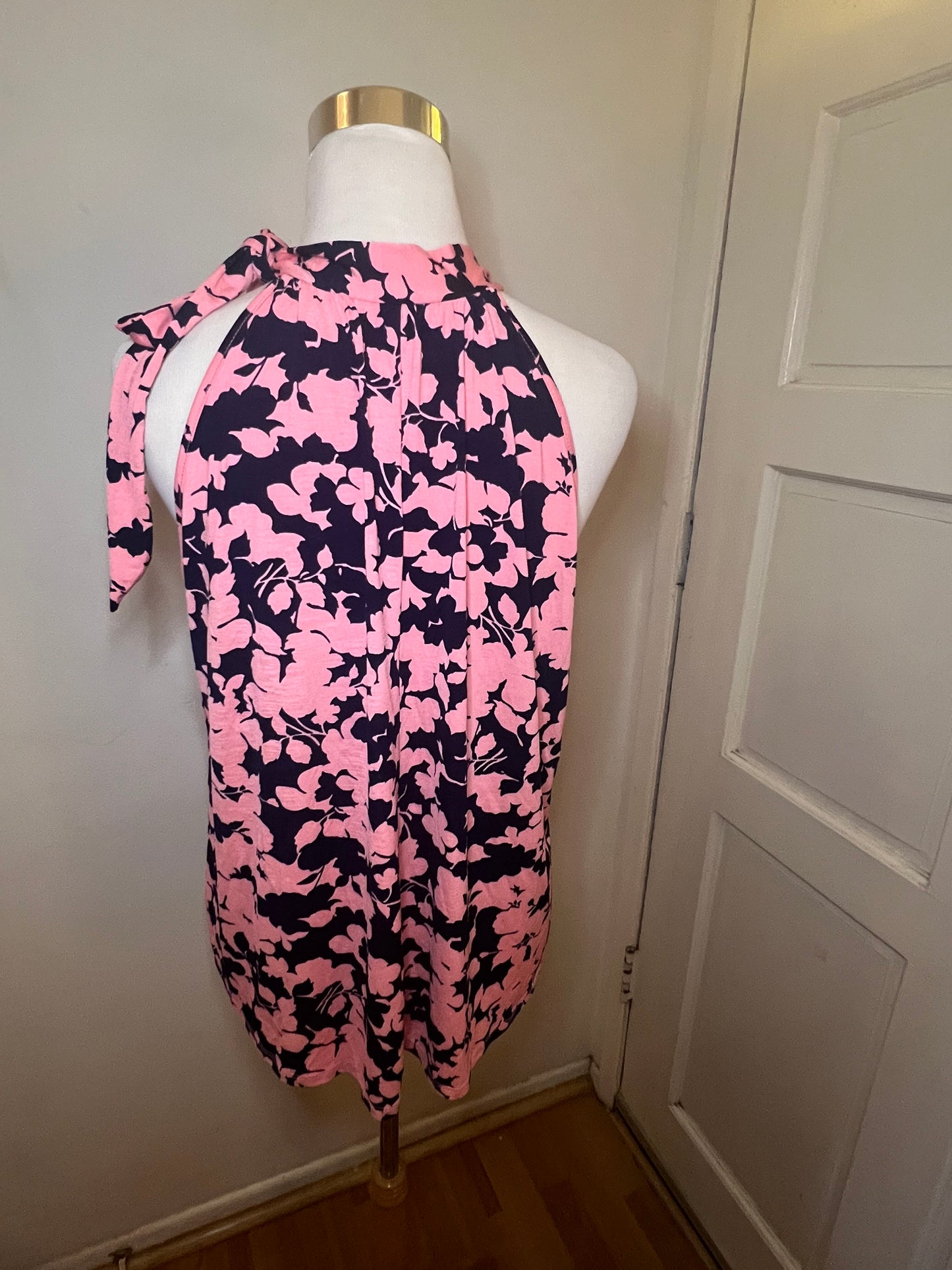 Amber Moon Revival: Floral Halter Tank