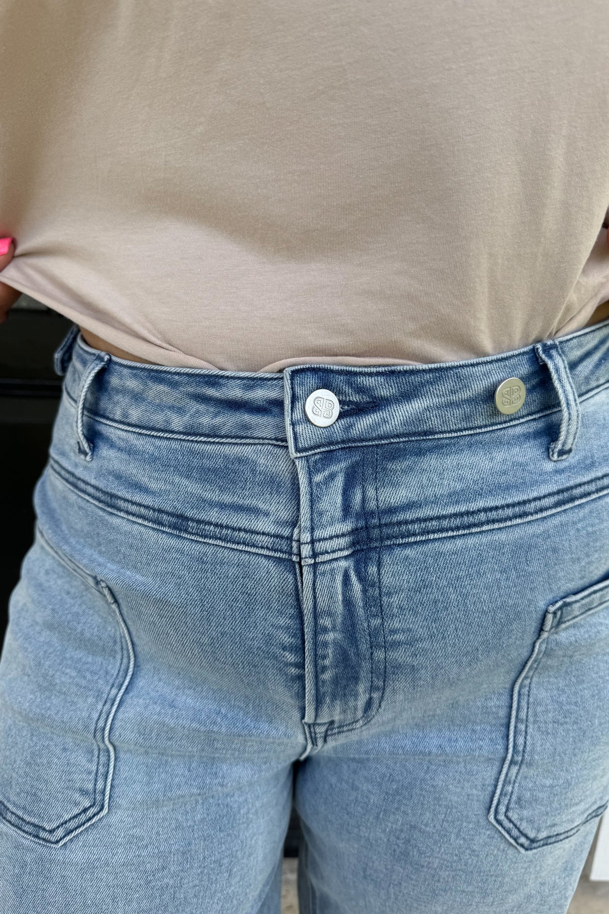 PREORDER: Clover Front Pocket Jeans