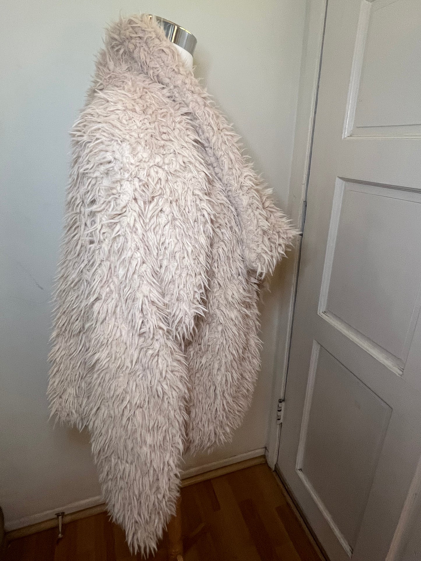 Amber Moon Revival: Pink Rocker Fuzzy Jacket