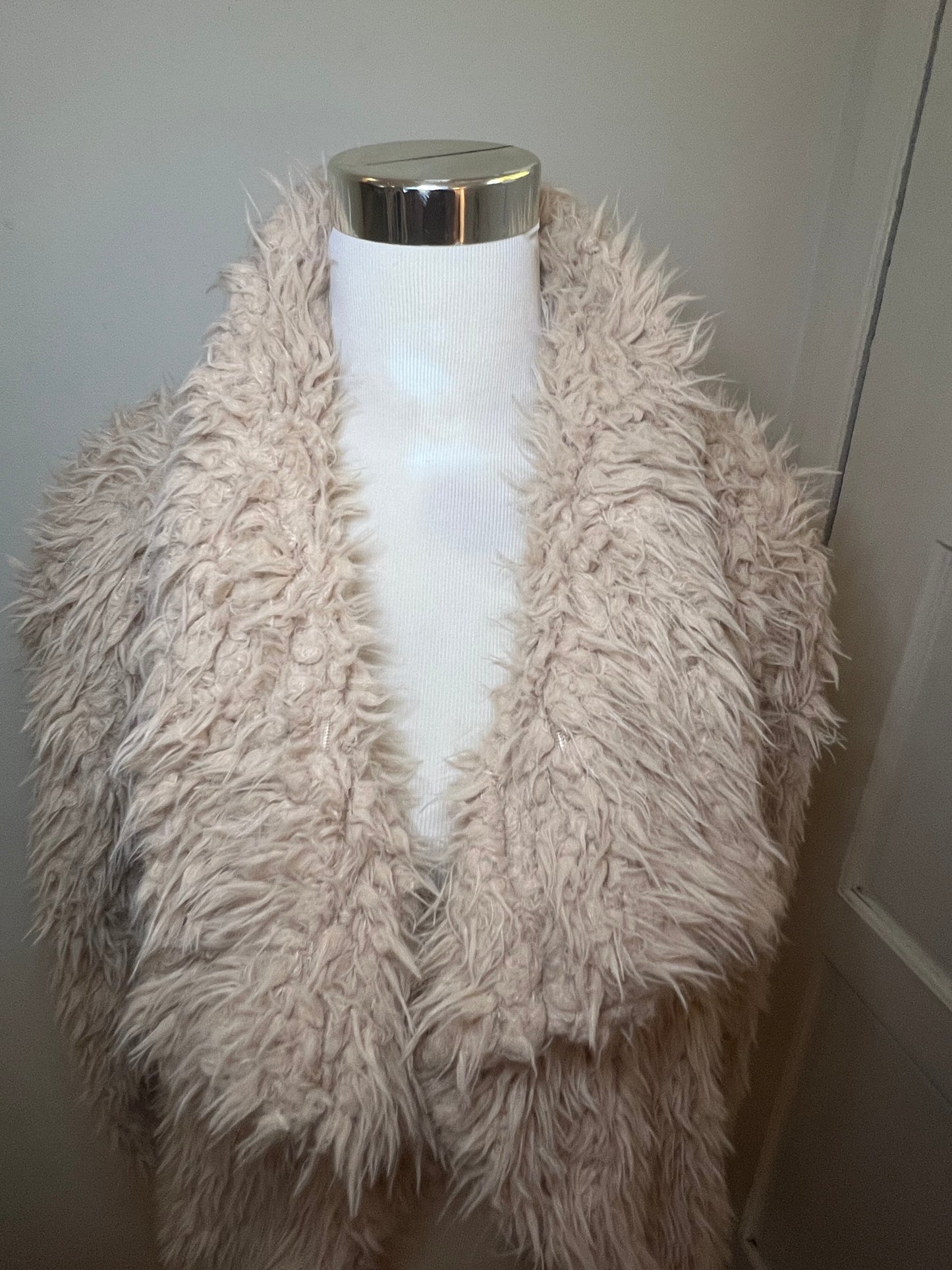 Amber Moon Revival: Pink Rocker Fuzzy Jacket