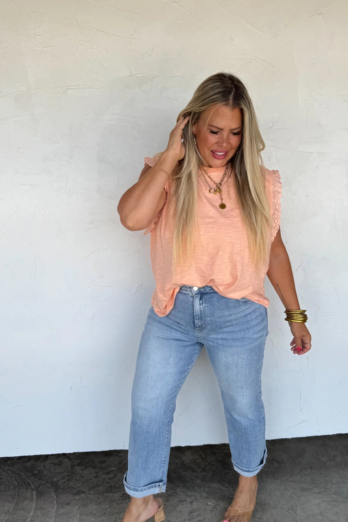PREORDER: Sweet Lace Days Cotton Tee