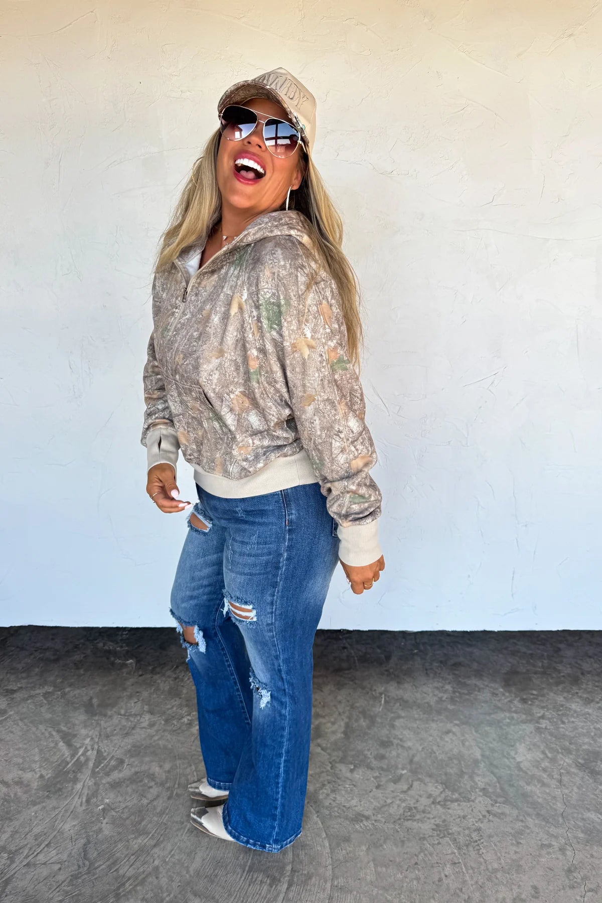 PREORDER: Camo Woods Easy Does It Pullover