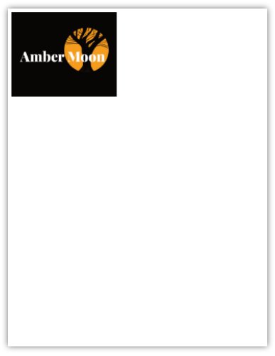 Amber Moon Merch Notepad