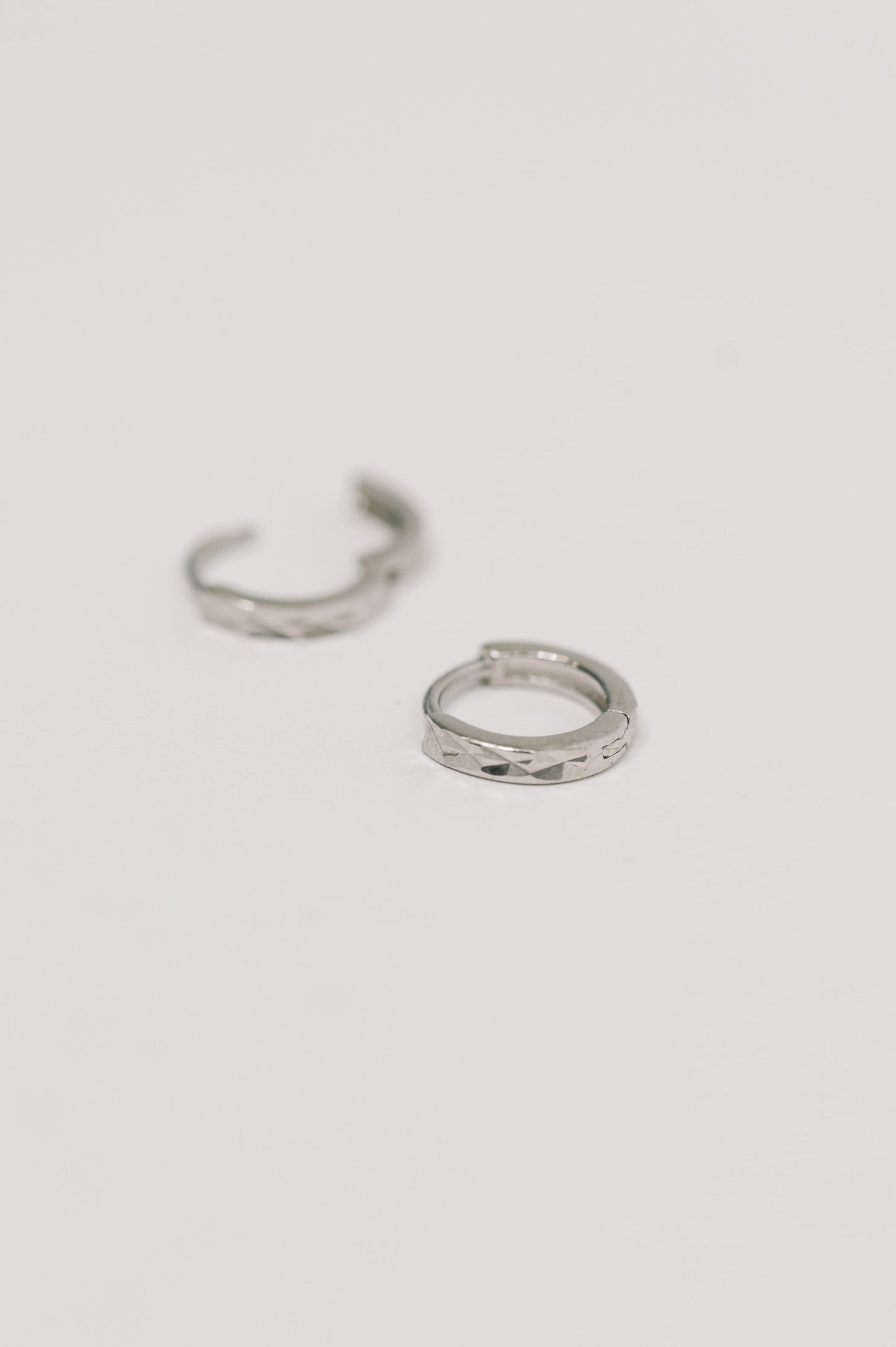 Hammered Sterling Silver Earrings