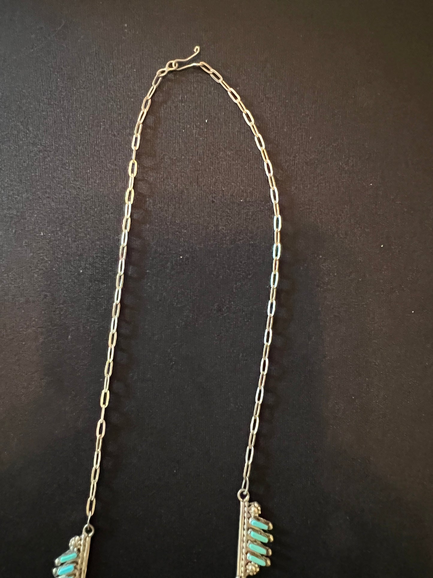 Vintage Zuni Turquoise Necklace