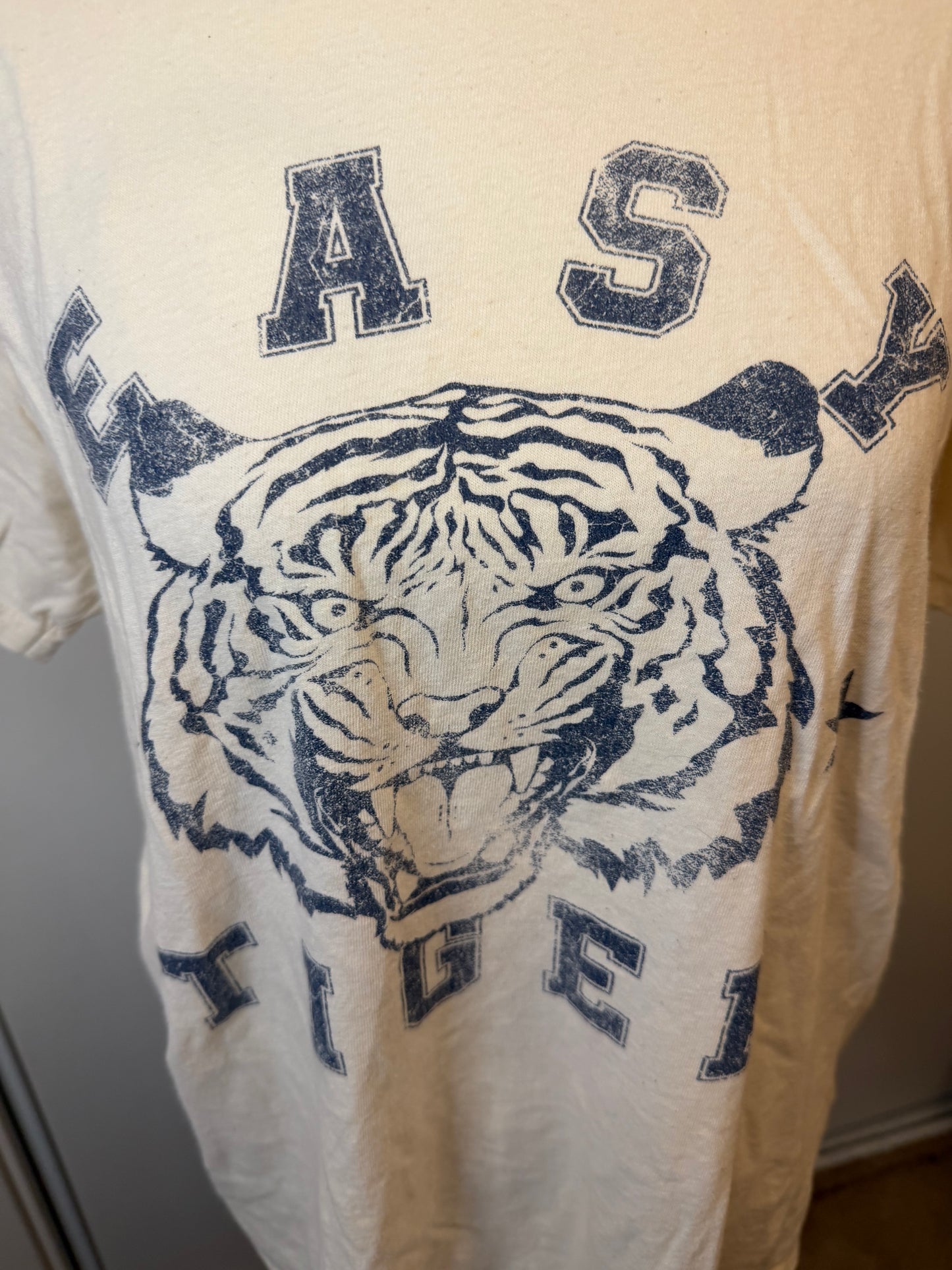 Amber Moon Revival: Easy Tiger Tee - 100% Cotton