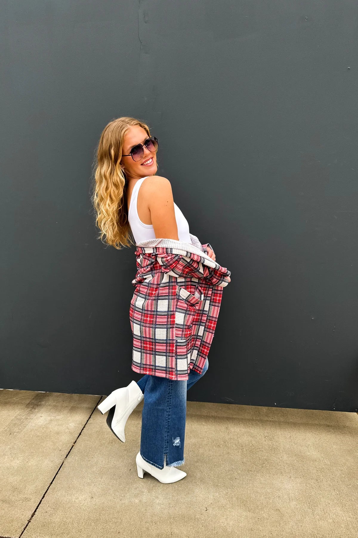 PREORDER: Winter Plaid Lola Cardigan