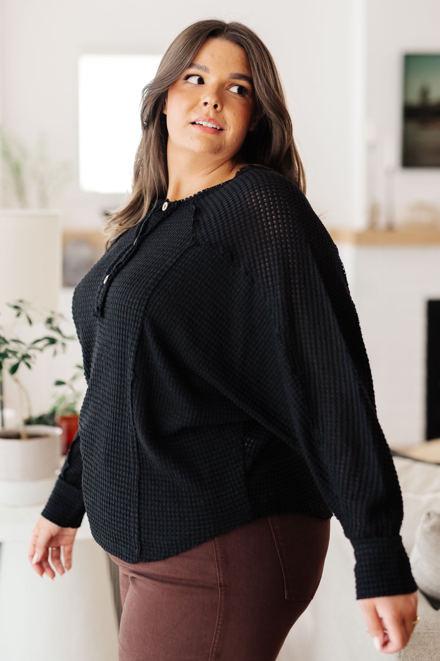 Coal Henley Top
