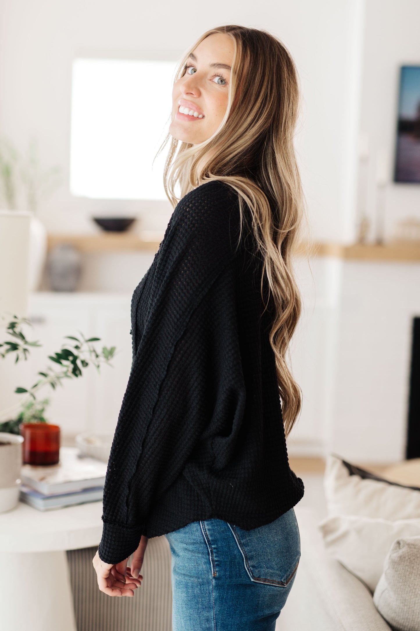 Coal Henley Top